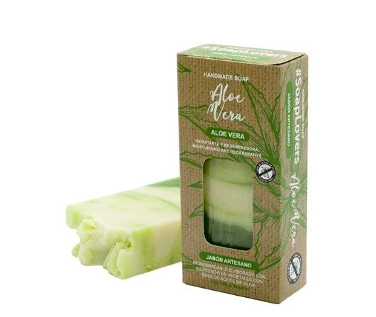 Jabón artesanal Áloe Vera