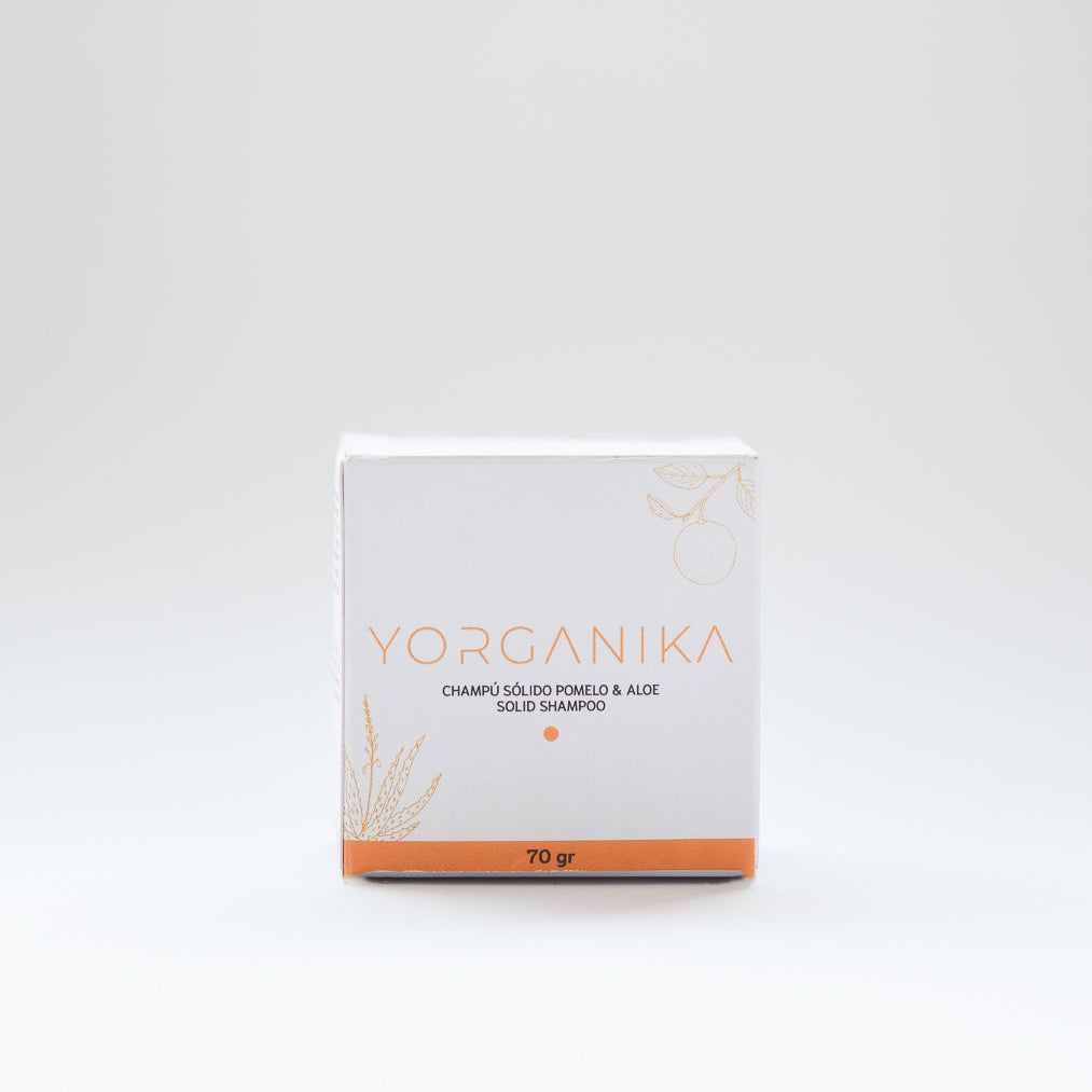 Champú Sólido Pomelo y Aloe para todo tipo de cabello
